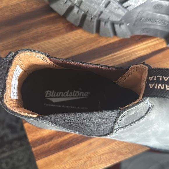 Blundstone 597 Rustic black leather SPS Xtra Chelsea boot - Picture 7 of 8